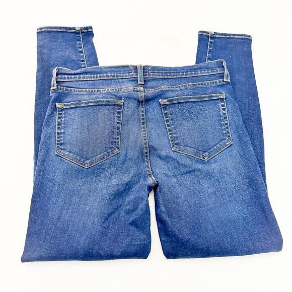 L'Agence Brigitte Skinny Mid Rise Bay Dark Wash Denim Jeans Size 30 - Picture 7 of 8